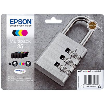 Epson 35 (C13T35864010) - 4 couleurs - Cartouche d'encre - Multipack