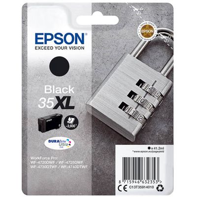 Epson 35XL (C13T35914010) - Noir - Cartouche d'encre - Grande capacité