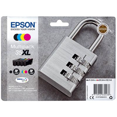 Epson 35XL (T3596) - 4 couleurs - Cartouche d'encre - Grande capacité - Multipack