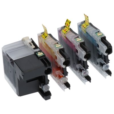 Cartouche compatible Brother LC-129XLVALBP - 4 couleurs - Grande capacité - Multipack