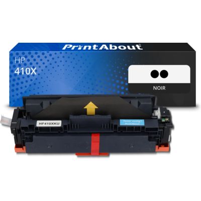 Toner compatible HP 410X (CF410XD) - 2x Noir - Haute capacité - Multipack