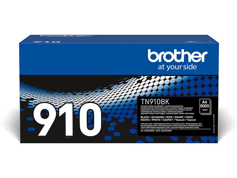 Brother TN-910BK Toner Zwart Extra hoge capaciteit
