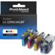 Cartouche compatible Brother LC-229XLVALBP - 4 couleurs - Très grande capacité - Multipack