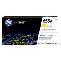 HP 655A (CF452A) - Jaune - Toner