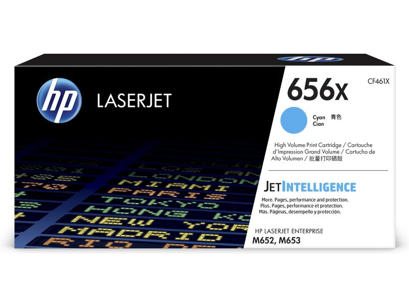 HP 656X (CF461X) Toner Cyaan Hoge capaciteit