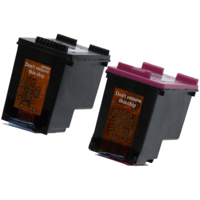 Cartouche compatible HP 62XL (N9J71AE) - Noir + 3 couleurs - Multipack