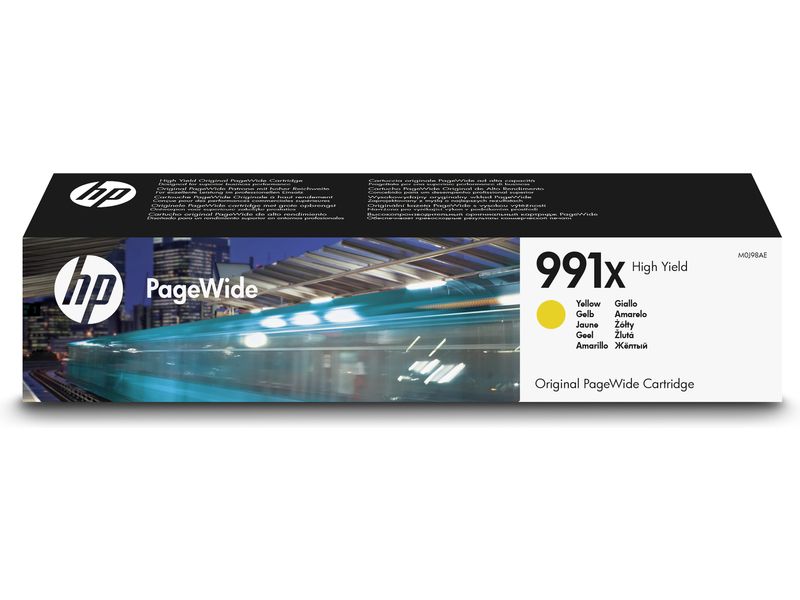 HP 991X (M0J98AE) Inktcartridge Geel