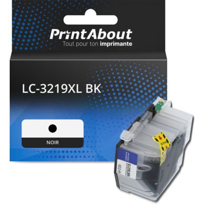 Cartouche compatible Brother LC-3219XL BK - Noir - Grande capacité