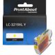 Cartouche compatible Brother LC-3219XL Y - Jaune - Grande capacité