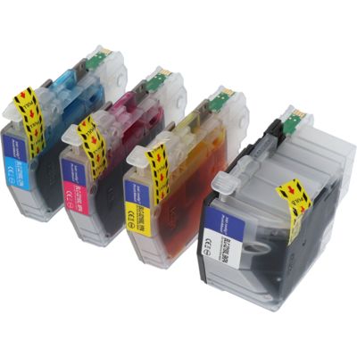 Cartouche compatible Brother LC-3219XLVAL - 4 couleurs - Grande capacité - Multipack