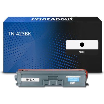 Toner compatible Brother TN-423BK - Noir - Grande capacité