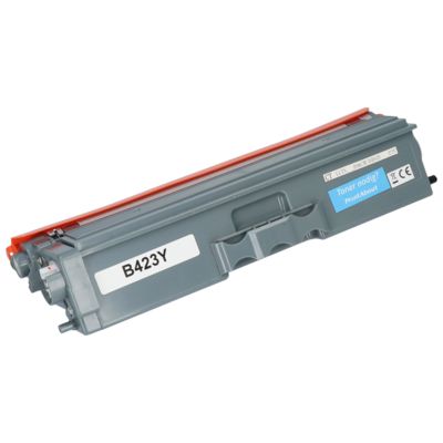 Toner compatible Brother TN-423Y - Jaune - Grande capacité
