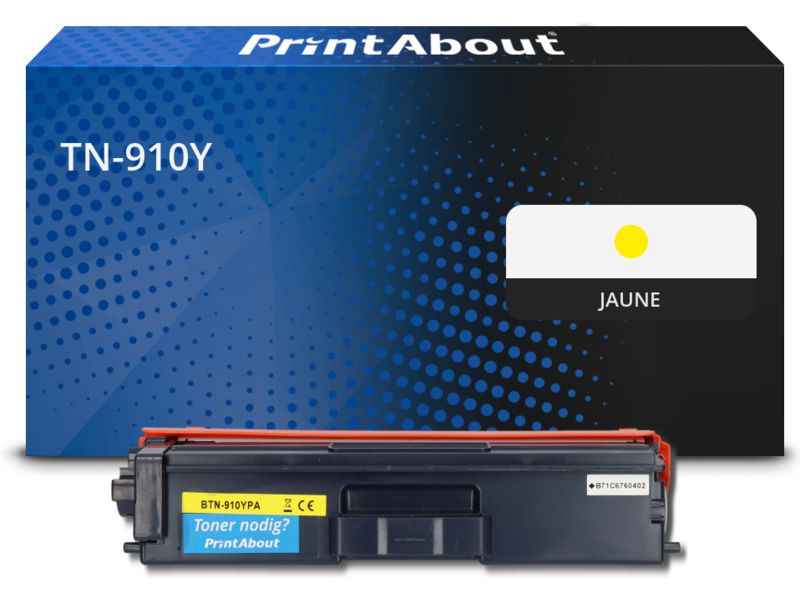 Toner compatible Brother TN-910Y - Jaune - Très grande capacité