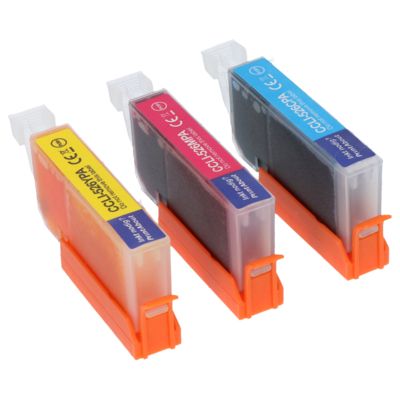 Cartouche compatible Canon CLI-526C/M/Y - 3-couleurs - Multipack