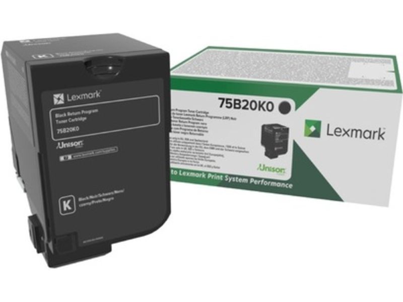 Lexmark 75B20K0 Toner Zwart