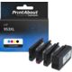 Cartouche compatible HP 953XL (3HZ52AE) - 4 couleurs - Grande capacité - Multipack