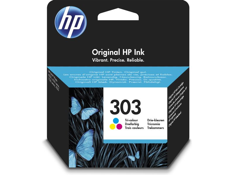 HP 303 (T6N01AE) Inktcartridge 3-kleuren