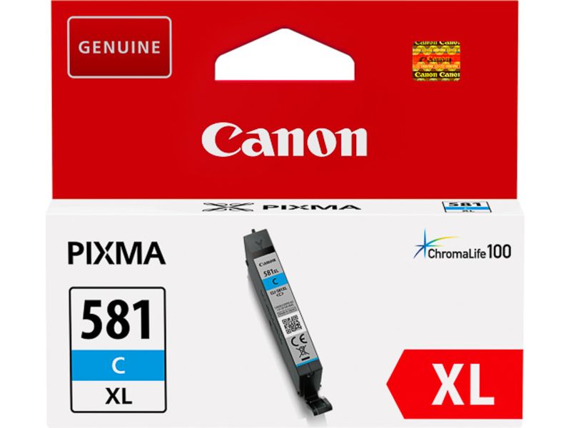 Cartouche d'encre Canon CLI-581C XL (Cyan) #DEFAULT