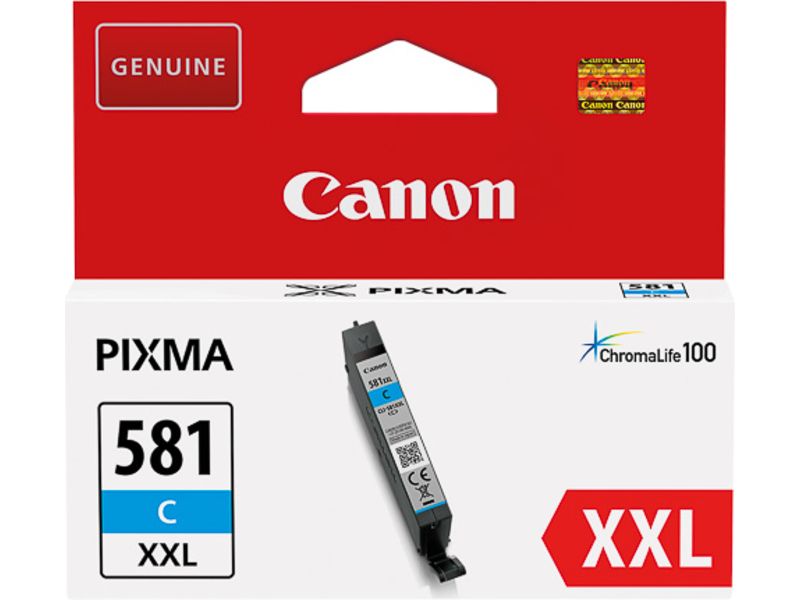 Canon CLI-581XXL C Inktcartridge Cyaan Extra hoge capaciteit