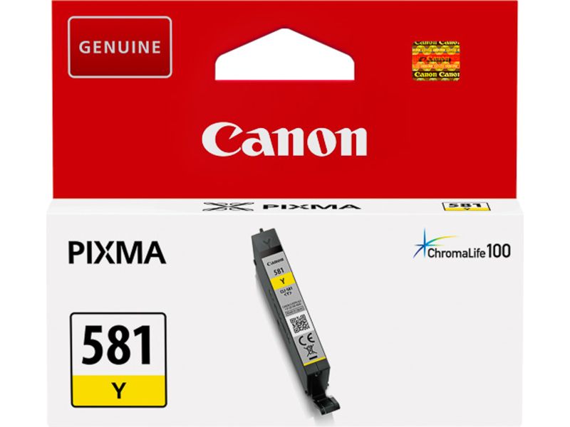 Canon CLI-581Y Inktcartridge Geel