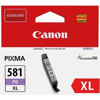 Canon CLI-581XL PB - Bleu photo - Cartouche d'encre - Grande capacité