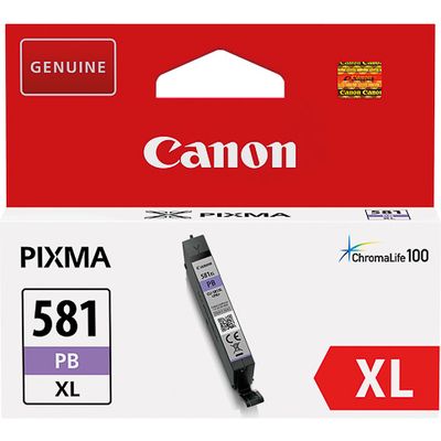 Canon CLI-581XL PB - Bleu photo - Cartouche d'encre - Grande capacité