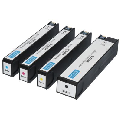 Cartouche compatible HP 973X (L0S07AE) - 4 couleurs - Grande capacité - Multipack