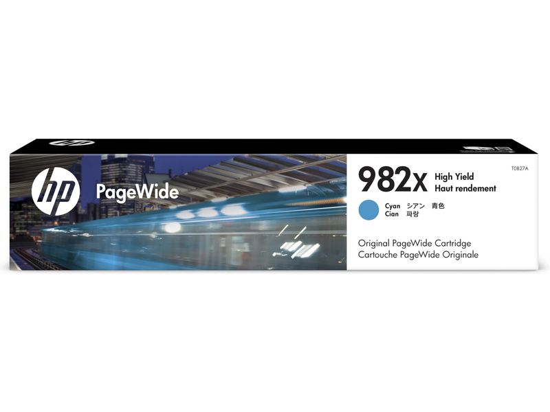 HP 982X (T0B27A) Inktcartridge Cyaan Hoge capaciteit
