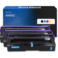 Toner compatible Ricoh 406052 (406094) - 4 couleurs - Multipack