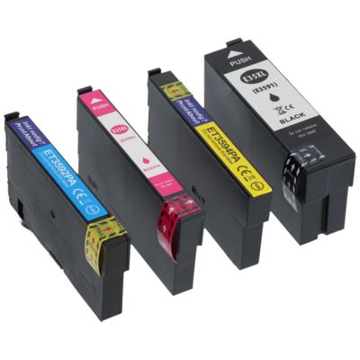 Cartouche compatible Epson 35XL (T3596) - 4 couleurs - Multipack