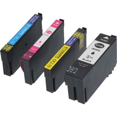 Cartouche compatible Epson 35XL (T3596) - 4 couleurs - Multipack