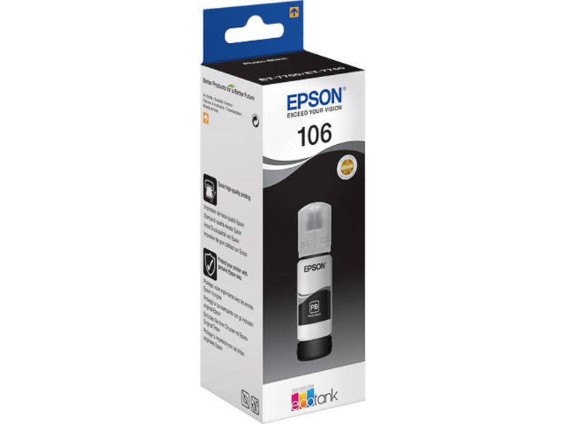 Epson T00R140 Inktcartridge Foto-zwart