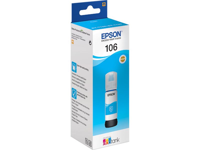 Epson T00R240 Inktcartridge Cyaan
