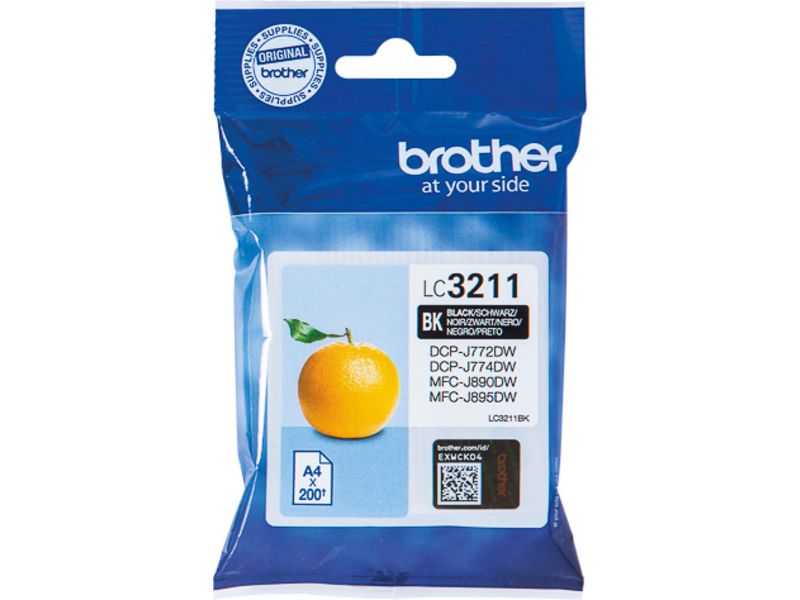 Brother LC-3211BK Inktcartridge Zwart