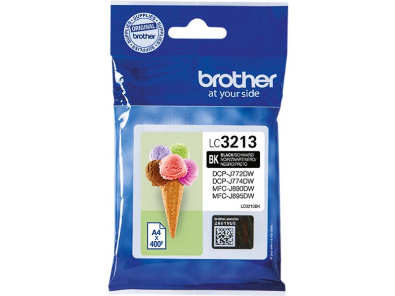 Brother LC-3213BK Inktcartridge Zwart Hoge capaciteit