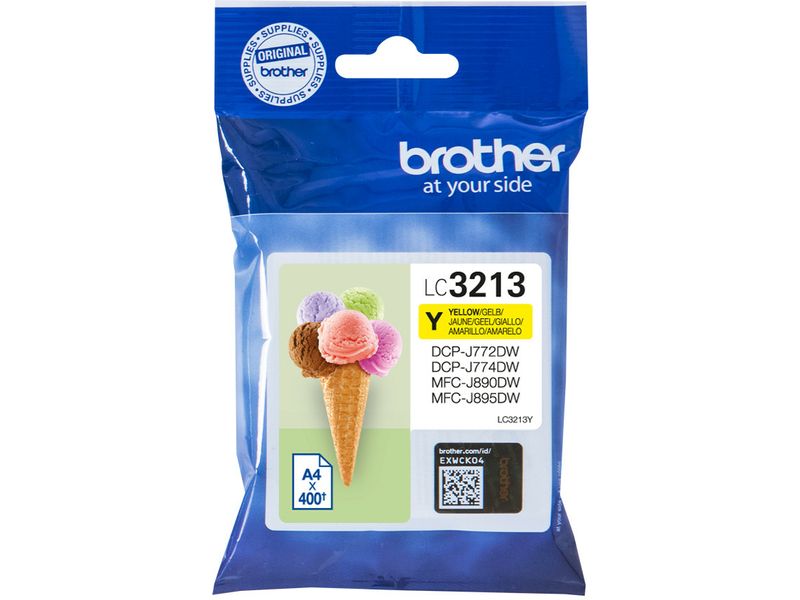 Brother LC-3213Y Inktcartridge Geel Hoge capaciteit