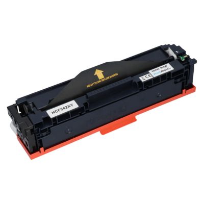 Toner compatible HP 203X (CF542X) - Jaune - Grande capacité