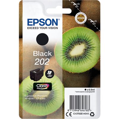 Epson 202 (C13T02E14010) - Noir - Cartouche d'encre