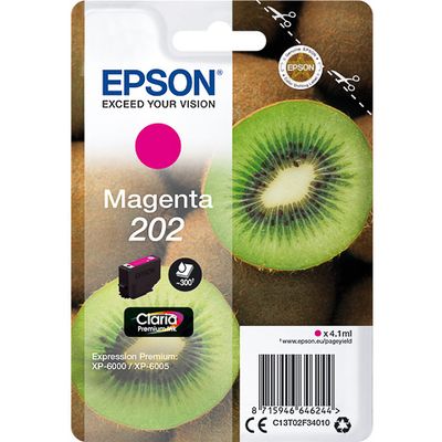 Epson 202 (C13T02F34010) - Magenta - Cartouche d'encre