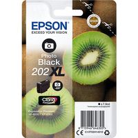 Epson 202XL (C13T02H14010) - Noir photo - Cartouche d'encre - Grande capacité