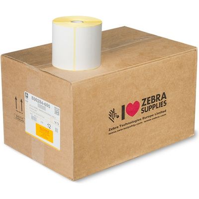 Zebra 800284-605 (Z-Perform 1000D) Étiquette Noir sur blanc (102 mm x 152 mm) 12 rouleaux