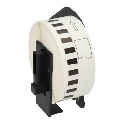 Étiquette compatible Brother DK-22214 - (12 mm) - Noir sur blanc