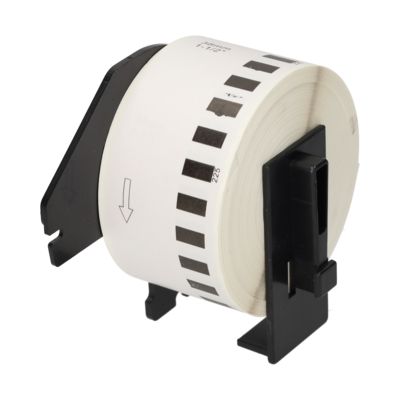 Étiquette compatible Brother DK-22225 - (38 mm) - Noir sur blanc