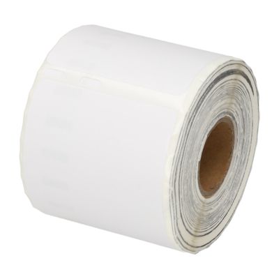 Étiquette compatible Dymo 99015 - (54 mm x 70 mm) - Noir sur blanc