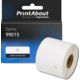 Étiquette compatible Dymo 99015 (S0722440) - (54 mm x 70 mm) - Noir sur blanc
