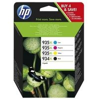 HP 934/935XL (X4E14AE) - 4 couleurs - Cartouche d'encre - Grande capacité - Multipack