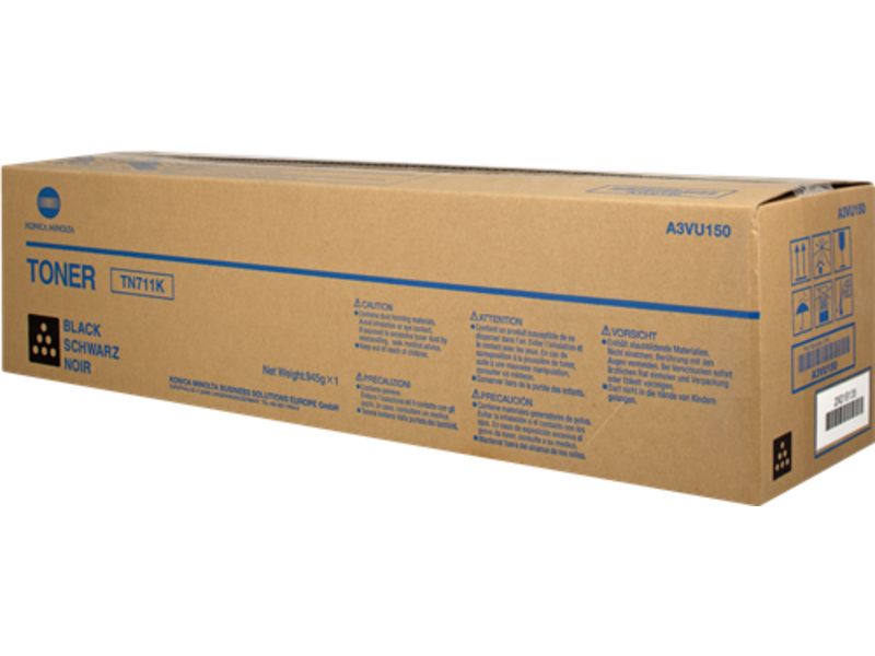 Konica Minolta TN-711K - Noir - originale - cartouche de toner - pour bizhub C654, C754