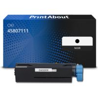 Toner compatible OKI 45807111 - Noir