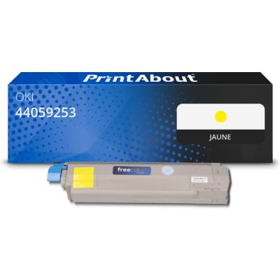 Toner compatible OKI 44059253 - Jaune