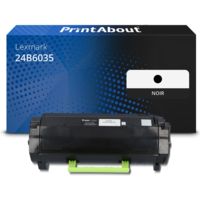 Toner compatible Lexmark 24B6035 (XM1145) - Noir
